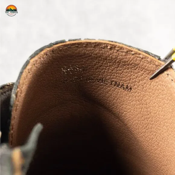 Linea Paolo Felicia Bootie Black Platform Wedge Leather Baddie Women's Sz 8.5 M - Picture 8 of 11